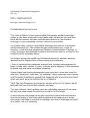Stephanie coontz's informative and ambitious marriage, a history charts the progress of this alternately (or even simultaneously) idealized and vilified institution as it has evolved marriage, a history is based on some impressively broad research; Marriage A History Coontz Pdf Northwestern University Library Reserve Services Warning Concerning Copyright Restrictions The Copyright Law Of The Course Hero