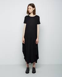 Convertible Long Tee Dress Mm6 By Maison Martin Margiela Fashion All Black Outfits For Women Dresses