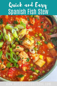 One Pot Spanish Fish Stew Recipe In 2020 Fish Stew Night Dinner Recipes Spanish Fish Stew