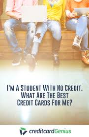 College students who are new to credit can earn 3% cash back on up to $2,500 in gas, grocery and drugstore purchases made in the first six months with this card. I M A Student With No Credit What Are The Best Credit Cards For Me Creditcardgenius