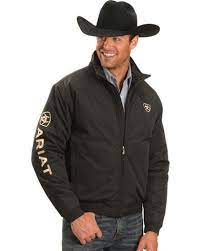 Ariat Men S Team Jacket Team Jackets Cowboy Outfit For Men Leather Jacket Men