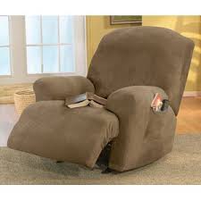 Sure fit chair slipcover sueded twill taupe new!. Sure Fit Stretch Pique T Cushion Recliner Slipcover Sawate Loso