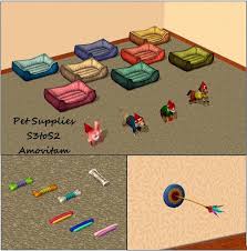 Pet Supplies S3 To S2 Conversion Sims 2 Pets Sims Pet Supplies