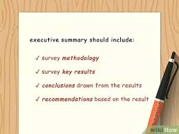 Before distributing the survey, the researchers determined from the literature review and from the advice of the topic panel that florida and california were good candidates for a case example, so an effort was made to have a solid representation of all types and sizes of airports from those two states. How To Write A Survey Report With Pictures Wikihow