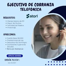 Cobranza temprana TALA *LUNES A VIERNES* $7000 + BONO SIN EXPERIENCIA INFO  5529934061