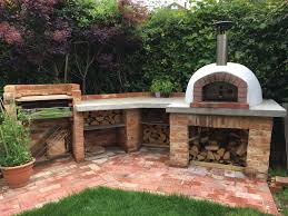 pizza oven outdoor kitchen