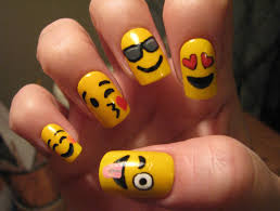 Emoji Nail Art Tutorial Youtube Emoji Nails Nail Art Tutorial Youtube Nail Art Everyone who loves to work in bright colours or new this is, for sure, a cute nail art design. pinterest
