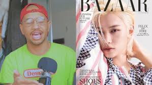 Felix On Fire! STRAY KIDS' Felix Amazes Fans With His Appearance On The  Cover Of Harper Bazaar Japan