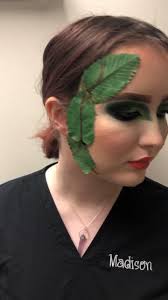 Abby Comeau recreating Poison Ivy on...