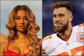 Only after the chiefs' preseason victory over the san francisco 49ers, kelce. Travis Kelce S Girlfriend Kayla Nicole Dropped Savage Fenty Photos Before Afc Championship Game Blacksportsonline