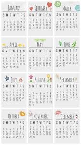 All of these calendars are designed to print on standard sheets of 8 1/2 x 11 paper. Unique Mini Calendar Printable Free Printable Calendar Monthly