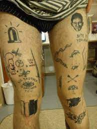 Weird Stick N Poke Stick Poke Tattoo Hand Poked Tattoo Poke Tattoo