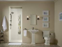 A small bathroom may feel like a scourge on your otherwise spacious home, but we are here to tell you that it's not the end of the world. Small Bathroom Design Ideas