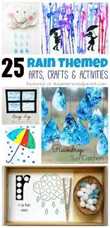 See more ideas about weather art, art projects, kids art projects. 25 Rain Themed Arts Crafts Activities The Pinterested Parent