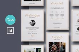 Photography Pricing Template Canva Template Indesign Template Wedding Photography Pricing Template Photography Pricing Guide