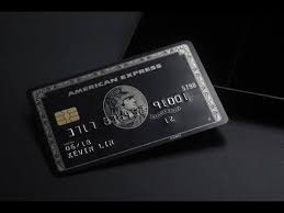 Apply for a credit card online. The Black Card American Express Centurion Card Replica Youtube