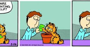 The Garfield Daily Comic Strip For May 26th 1982 Garfield Comics Comic Strips Garfield And Odie