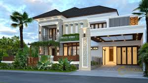 The lush tropical climate of bali resulted in a very distinctive architecture with the use of large, pitched roof overhangs, lots of wood and bamboo finishes. Private House Design 111 Tropical Villa Bali Style By Emporio Architect Youtube