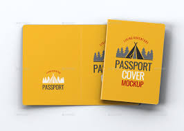 Passport Cover Mock Up Passport Cover Cover Passport