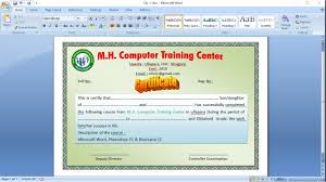 Creating a custom business card template gives you the advantage of being able to add your own graphics, logo and company information to your. How To Make Certificate In Microsoft Word 2007 Certificate Design Microsoft Word 2007 Create Certificate