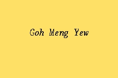 Practised as a litigation legal assistant at messrs. Goh Meng Yew Lawyer In Jalan Ampang
