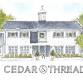 Holiday Open House at Cedar and Thread event in Granville, OH