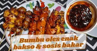 Cara membuat bumbu barbeque untuk sosis bakar pertama ini sangat mudah. 66 Resep Bumbu Oles Bakso Bakar Enak Dan Sederhana Ala Rumahan Cookpad