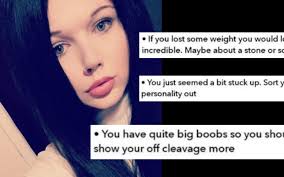 But there's more to it than that. Man Sends 15 Offensive Tips To Tinder Date To Improve Herself