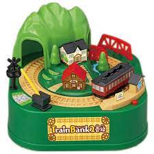 楽天市場 送料無料 train bank トレインバンク 2番線 電車 貯金箱 ユウセイ堂1 ポイントアップ店 貯金箱 トレイン ユウ