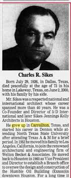 Charles Range Sikes, Jr.