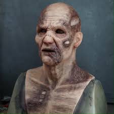 Recently finished off a light flesh Nosher mask with rotten dried blood.  ------------------------ Available at https://www.rupturedfx.com  ------------------------ Using @smoothon @bentleyadvanced products.  ------------------------ #zombie #zombies ...