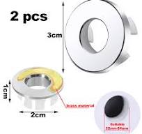 2 Piezas Tapon Lavabo,Embellecedor Lavabo Agujero,Anillo ...
