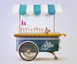 Mariage Chariot A Glaces Glace Chariots De Nourriture Glace Paris