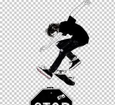 Try to search more transparent images related to skateboard png | , page 2. Drawing Art Skateboarding Illustration Png Clipart Baby Boy Black Black And White Boy Boy Cartoon Free