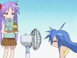 Pin By Anthony Morrow On Lucky Star Lucky Star Anime Anime Funny