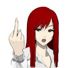 Pin On Red Hair Anime Girl With Green Eyes