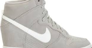 Nike Women S Dunk Sky Hi Essential Sneakers From Finish Line Nike Dunk Sky Hi In White Grey Sneakers Nike Dunks Nike