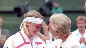 'don't worry, jana, you'll be back next year,' said the duchess and novotna couldn't handle. Wimbledon Won T Be The Same Without Jana Novotna Duchess Of Kent