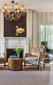 Georgian Living Room Like The Two Chairs And Small Table In Front Of Fire Place Accent Walls In Living Room Pastel Colors Living Room Brown Accent Wall