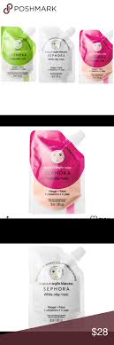 Sephora Clay Mask Trio Authentic Never Opened Never Used Listing Includes All Three Clay Masks Sephora Collection Clay Masks Sephora Clay White Clay Mask