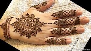 Simple round design henna for hands 2020. Simple Mehndi Designs For Hands Gol Tikki Mehendi Design Tutorial 2020 Arabic Mehndi Back Hand Youtube