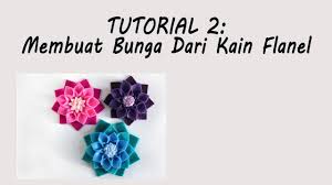 Cara membuat buket bunga dari kain flanel tidaklah susah. Kreasi Kain Flanel Tutorial Membuat Bunga Dari Kain Flanel Dengan Mudah Facebook