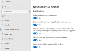 Change Notification And Action Settings In Windows 10 Windows Windows 10 Change