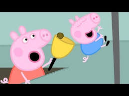 Peppa Pig English Episodes Peppa Pig At The Fire Station Peppa Pig Official Youtube Peppa Pig Rebecca Rabbit Pig