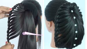 Since time immemorial myths glorified women hairstyles so, cool haircuts team set a target to make you shine with all your bright personality facets. New Hairstyle For Long Hair Ladies Hair Style Braided Hairstyles Cute Hairstyles Hairstyle Youtube