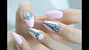 Bardzo Proste Kropeczkowe Zdobienie Easy Dotwork Nailart Indigo