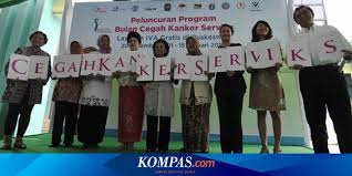 Kanker serviks meningkat 3.1% dari 378.000 kasus pada tahun 1980. Kanker Serviks Ancaman Besar Bagi Perempuan