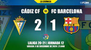 90'+4' barcelona player lionel messi hits a shot, successfully blocked by cadiz. The Barca Struggled But Fell In Front Of The Cadiz In The Carranza 2 1