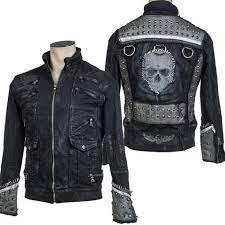 One Of A Kind Ready To Ship Stage Jacket Rts Cotton And Leather Wscj 103 Leather Leather Jacket Men Jackets