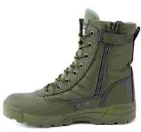 Fox Outdoor Jungle Boots RIBONGZ Men's Safety Work Boots Anti-Slip Hiking  Hunting Shoes